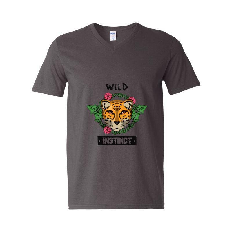 Tiger V-Neck T-Shirt