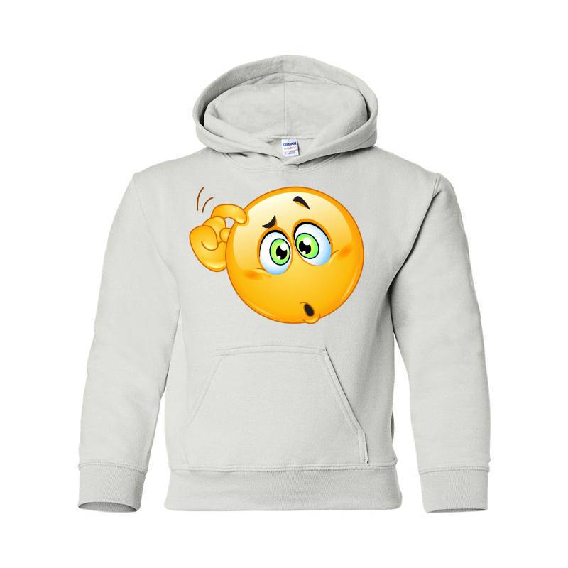 Confused Emoji Hooded Sweatshirt
