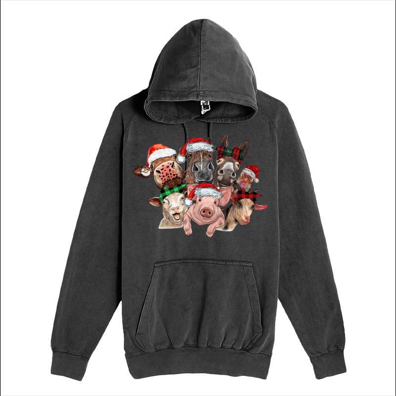 Cristmas Farm Hoodie
