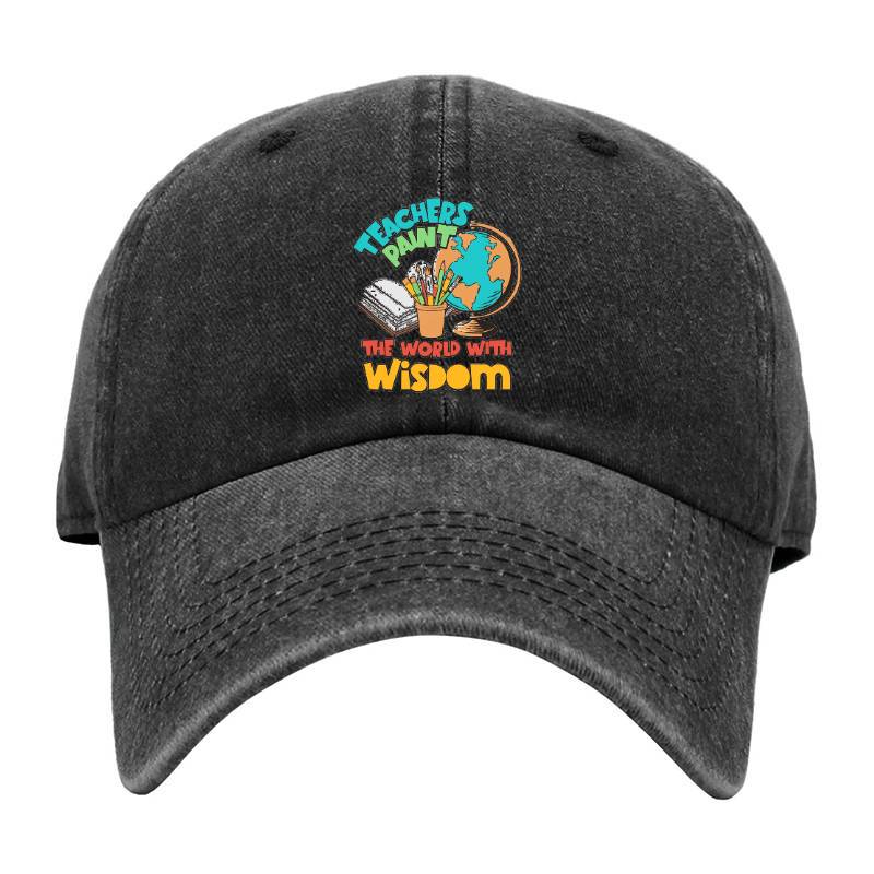Teachers Paint Baseball Cap