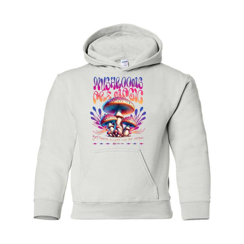 Mushrooms Are Magic Hooded Sweatshirt