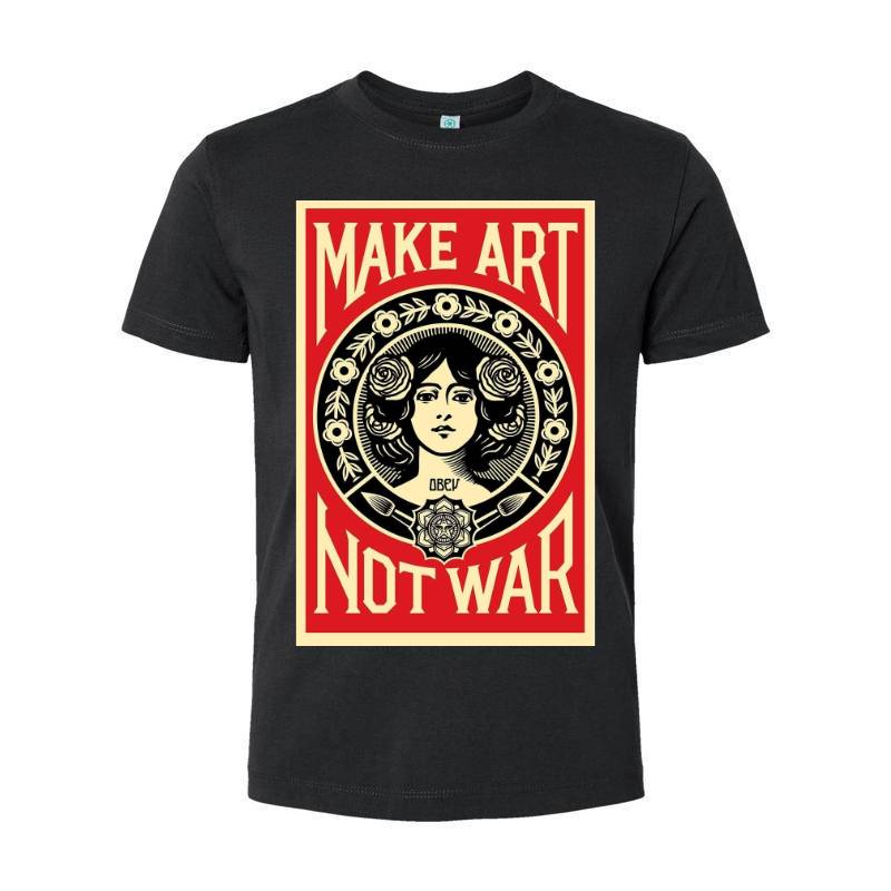 Make Art Not War T-Shirt 