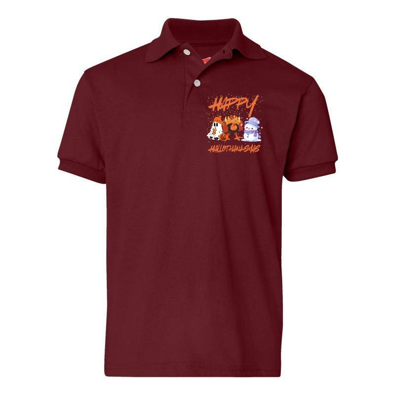 Happy Hallothanks Polo T-Shirt