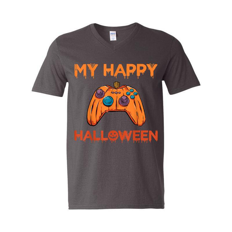 My Happy Halloween V-Neck T-Shirt