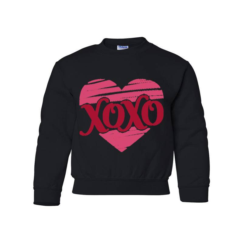 Valentine's Day Youth Crewneck Sweatshirt 