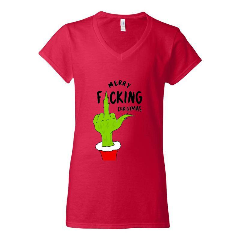Grinch V-Neck T-Shirt