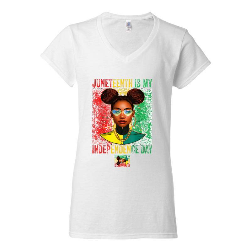 INDEPENDENCE DAY V-Neck T-Shirt
