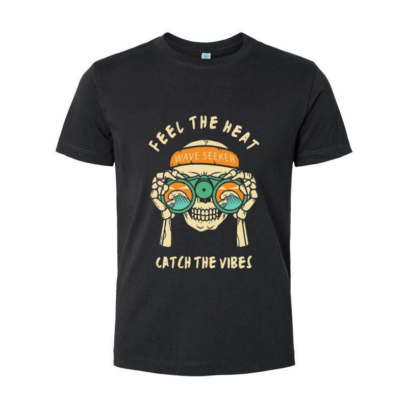 Catch The Vibes Skull T-Shirt 