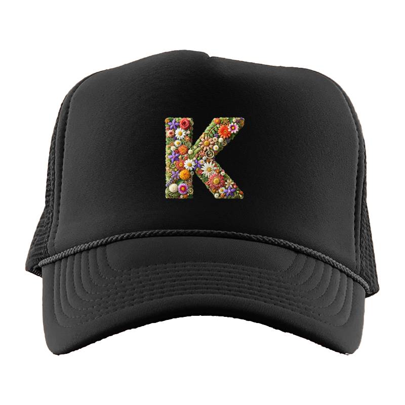 Letter K Trucker Hat