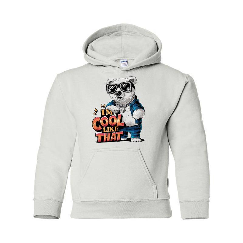 Cool Panda Hooded Sweatshirt