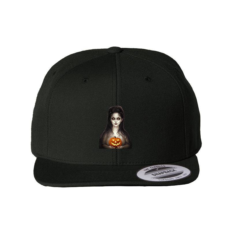 Halloween A Cute Vampire Head Face Snapback Cap
