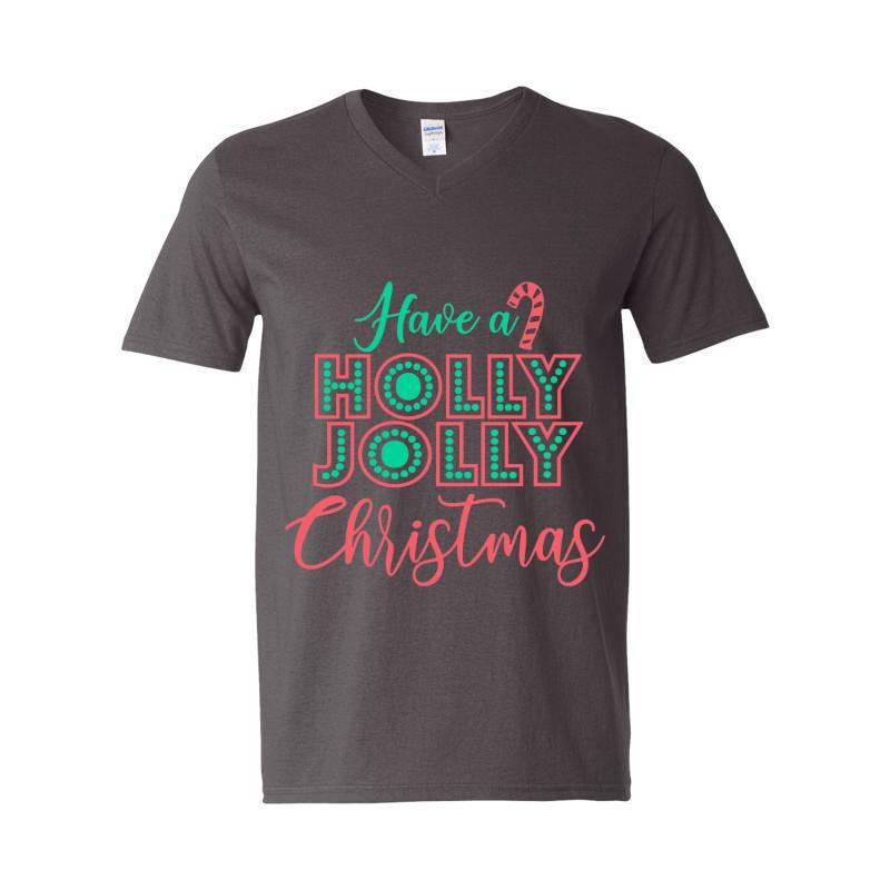 Holly Jolly V-Neck T-Shirt