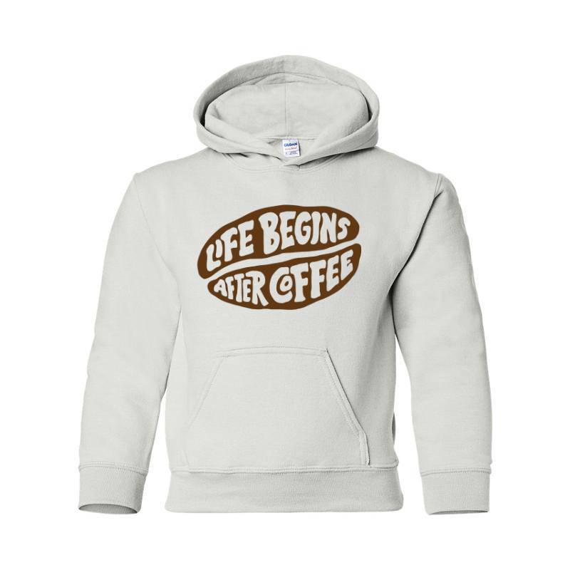 Life Begins After Coffee Hooded Sweatshirt