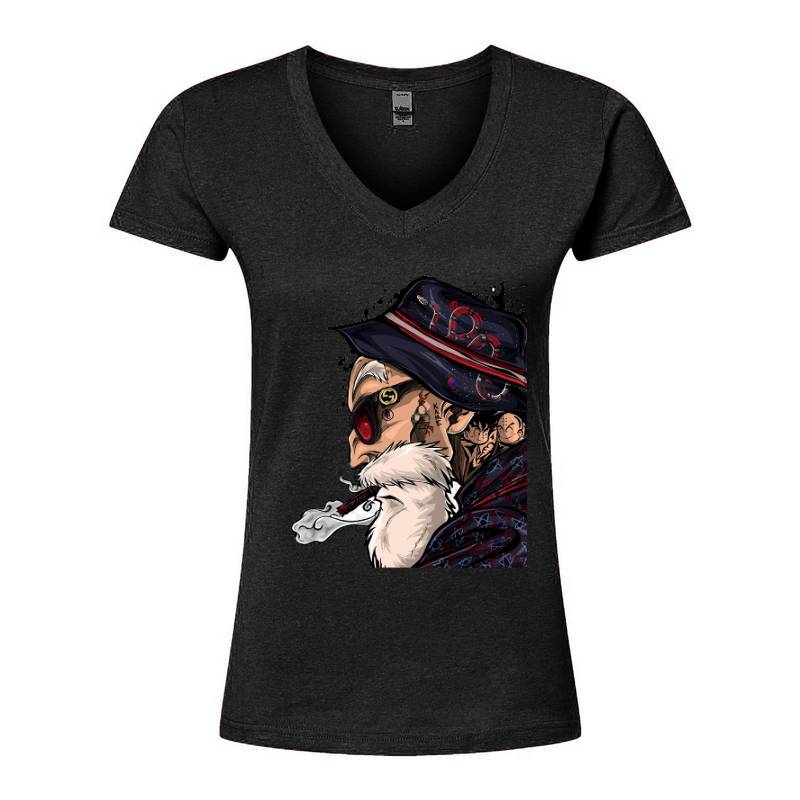 Master Roshi V-Neck T-Shirt