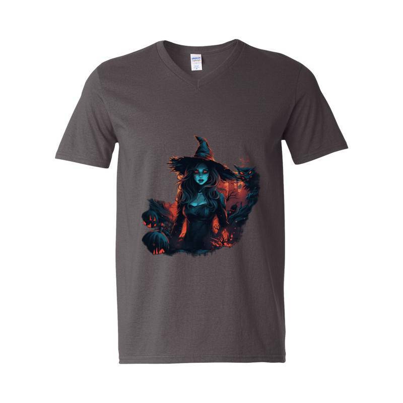 Horror Halloween V-Neck T-Shirt