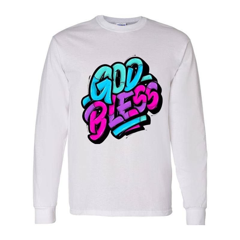 God Bless Long Sleeve Shirt