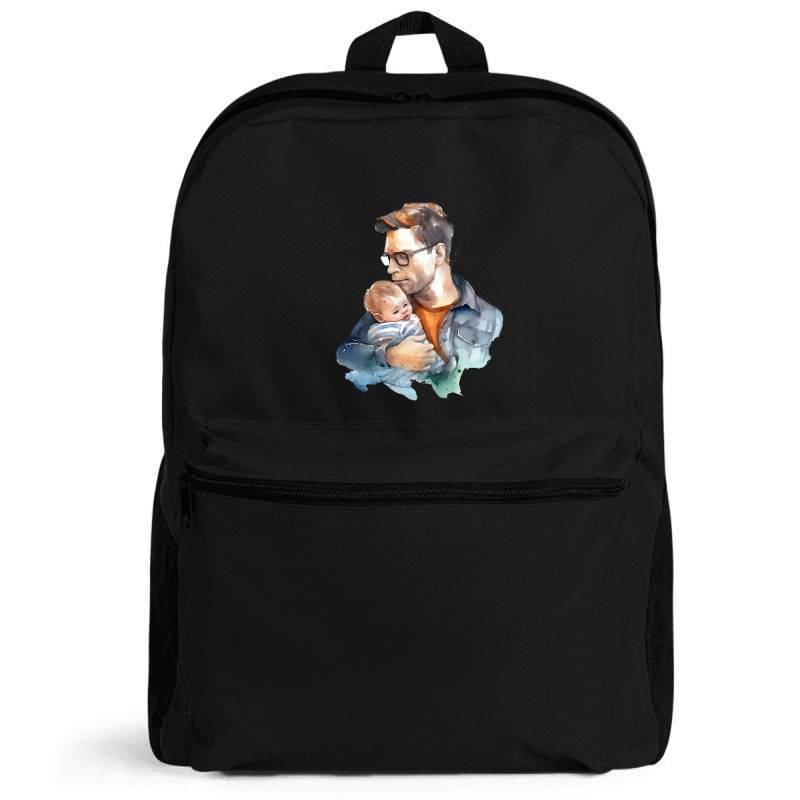 Father Child Backpack