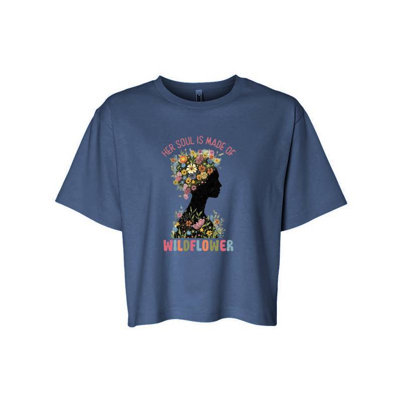 Her Soul Is Made Of Wildflower T-Shirt