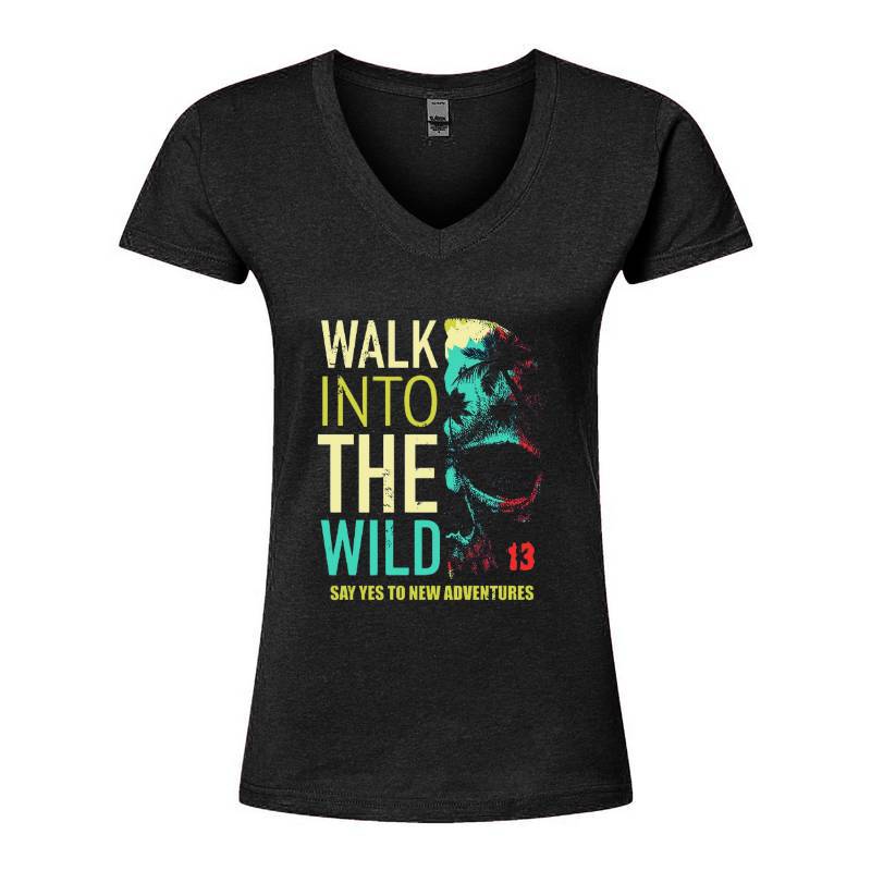 Walk Into The Wild V-Neck T-Shirt