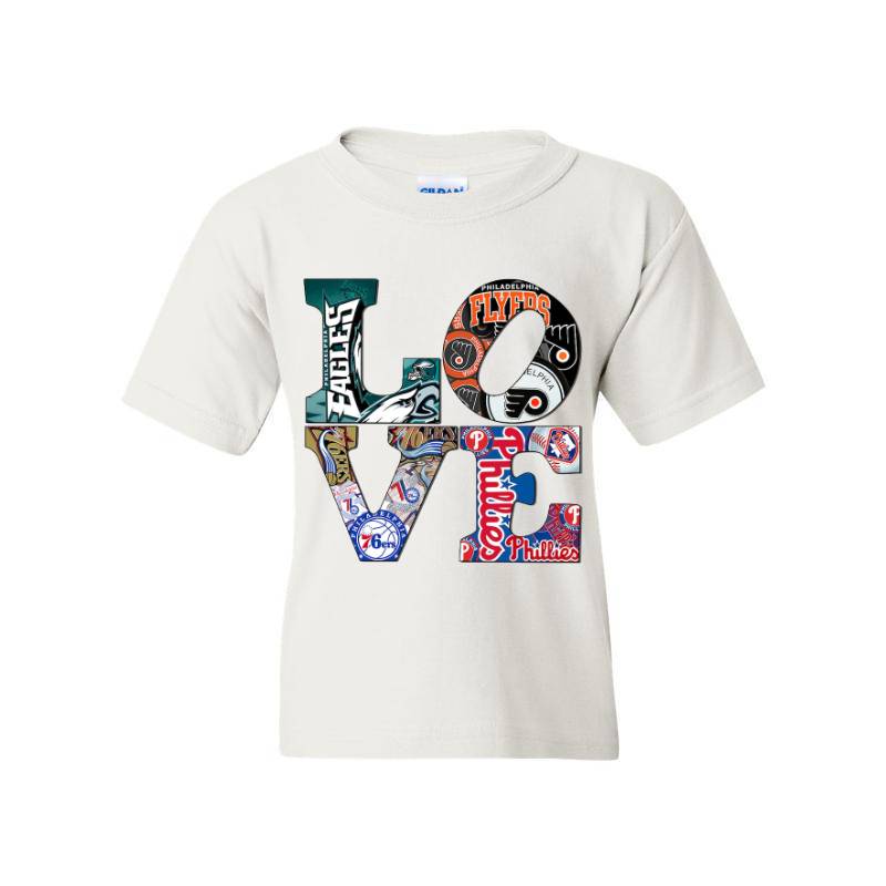 Philly Teams Love T-Shirt