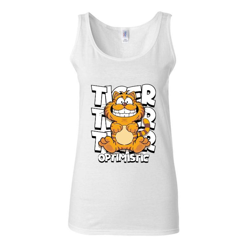 Tiger Optimistic Tank Top T-Shirt