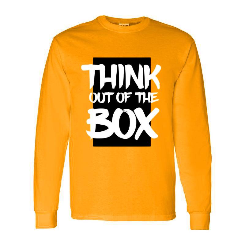 Think Out Of The Box Long Sleeve Shirt