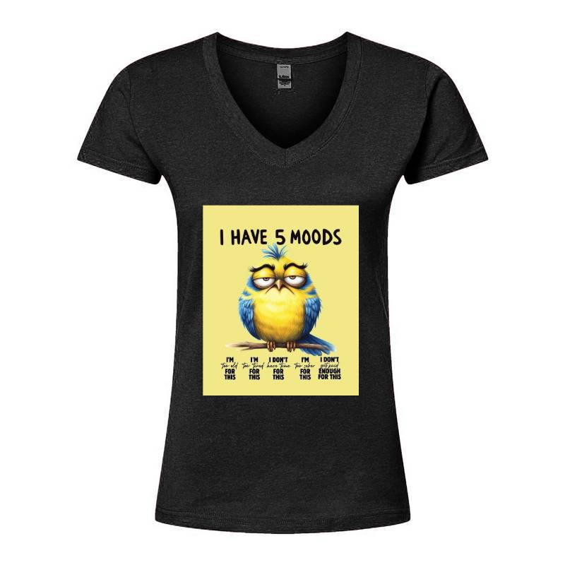 Moods V-Neck T-Shirt
