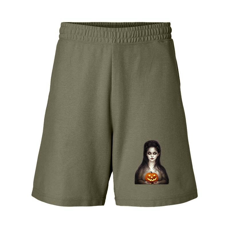 Halloween A Cute Vampire Head Face Short