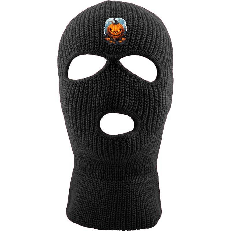 Scary Halloween Cartoon Three hole mask