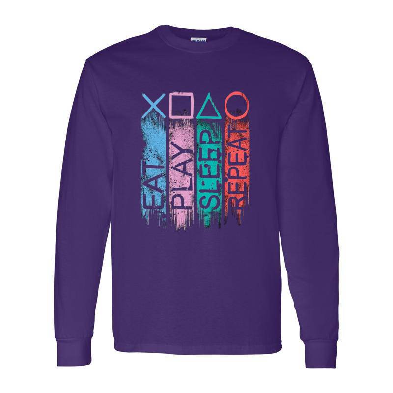 Eat Play Sleep Repeat Long Sleeve Shirt