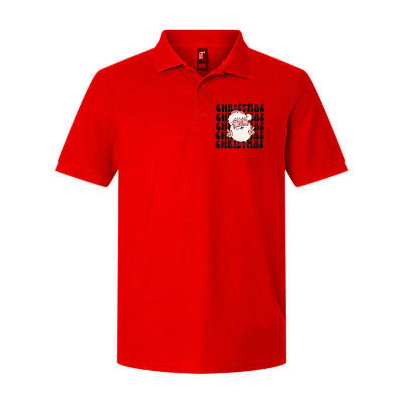 Cristmas Santa Polo T-Shirt