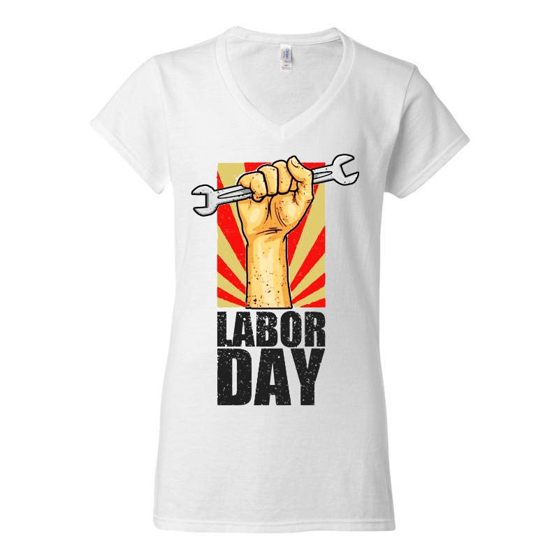 Labor Day V-Neck T-Shirt