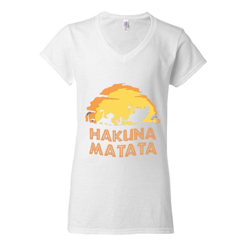 Hakuna Matata V-Neck T-Shirt