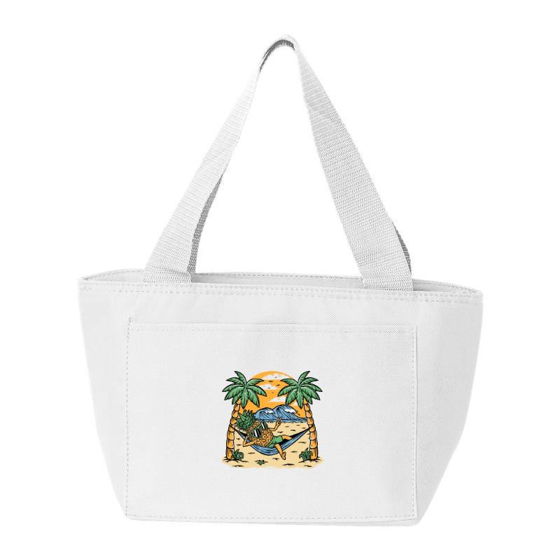 Pineapple on the beach Cooler Bag