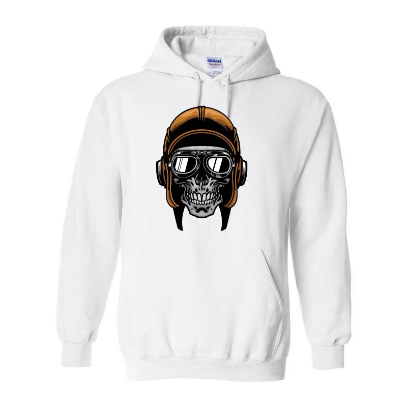 Pilot Skull Hoodie