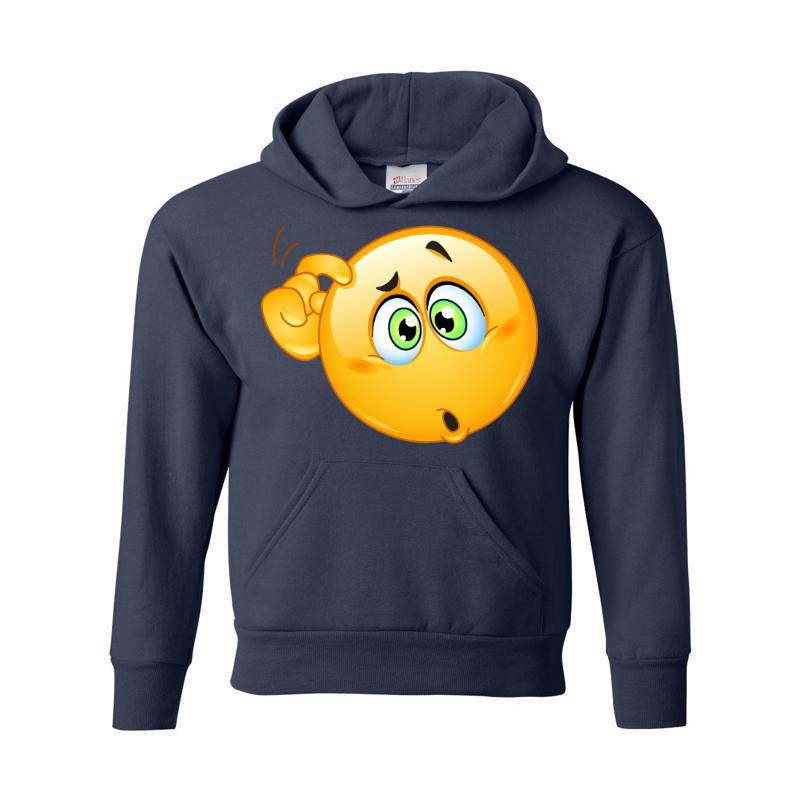 Confused Emoji Hoodie