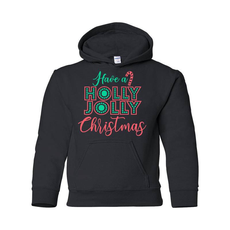 Holly Jolly Hooded Sweatshirt