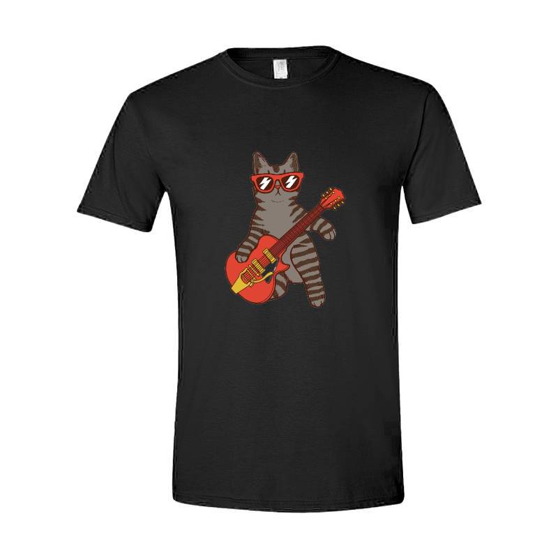 Cat Guitar T-Shirt