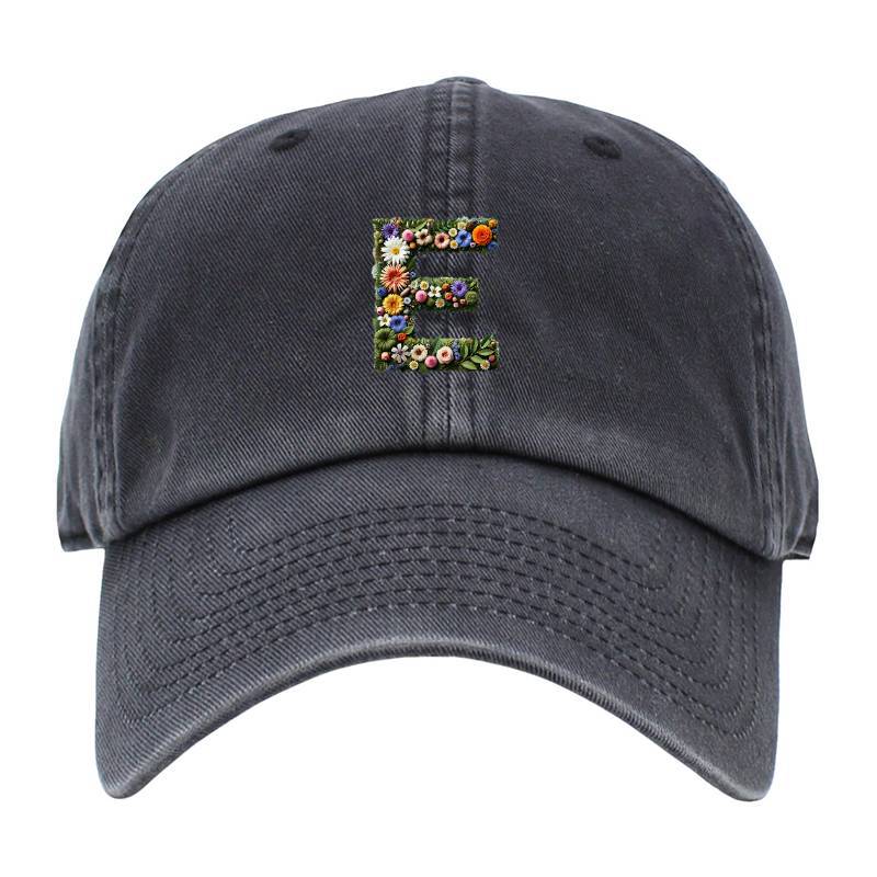 Letter E Baseball Cap