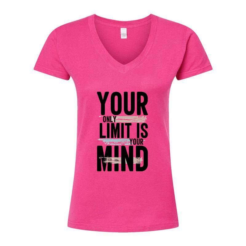 Your Only Limit Is Your Mind V-Neck T-Shirt
