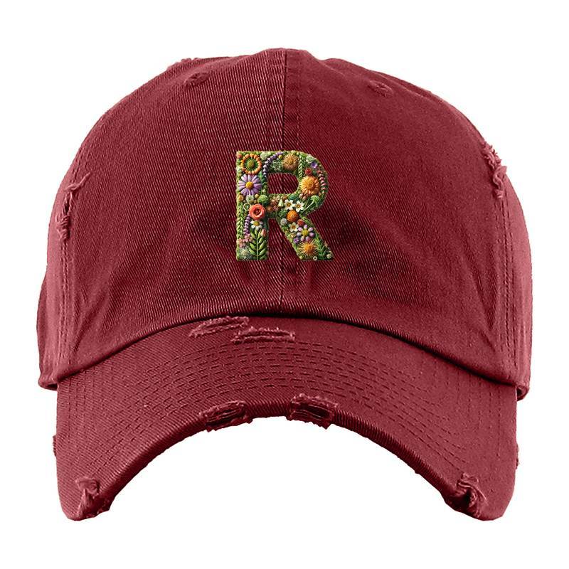 Letter R Baseball Cap