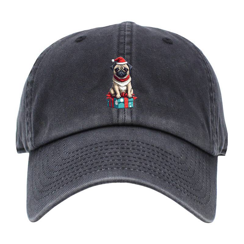 Christmas Dog Baseball Cap