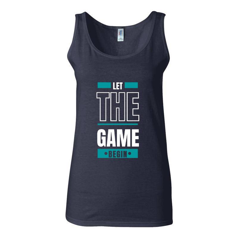 Let The Game Begin Tank Top T-Shirt