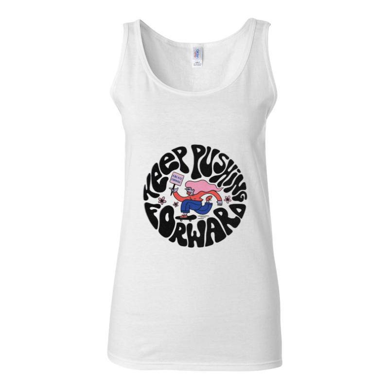KEEP PUSHING FORWARD Tank Top T-Shirt