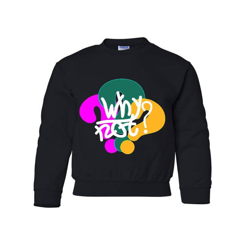 Why Not Youth Crewneck Sweatshirt 
