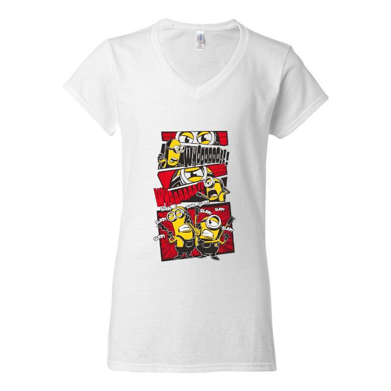 Minions V-Neck T-Shirt