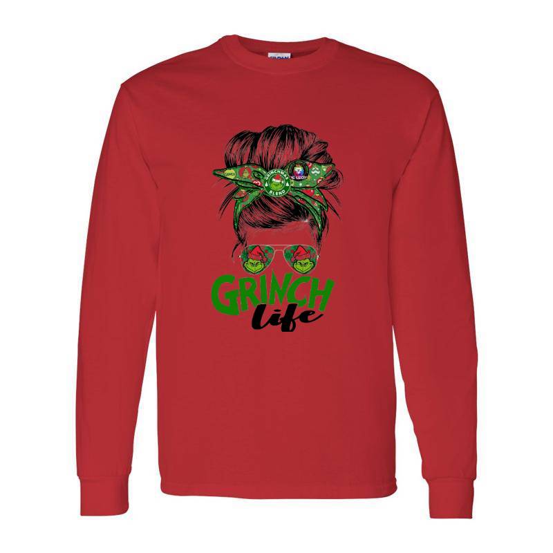Cristmas Grinch Long Sleeve Shirt