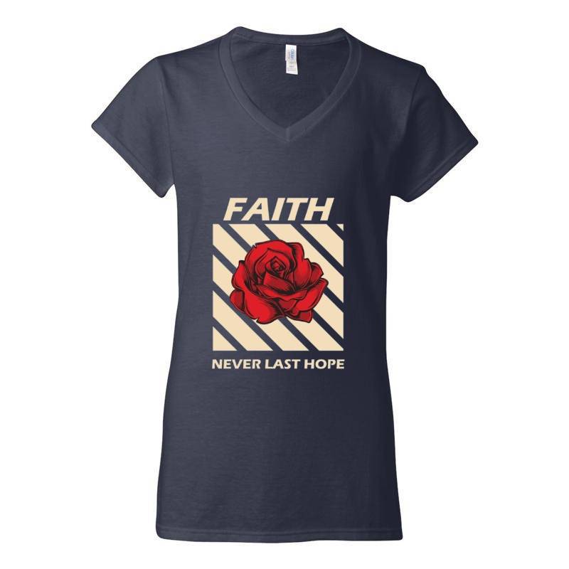 Faith V-Neck T-Shirt