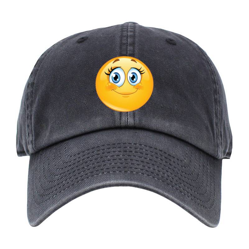 Cute Smiley Emoji Baseball Cap