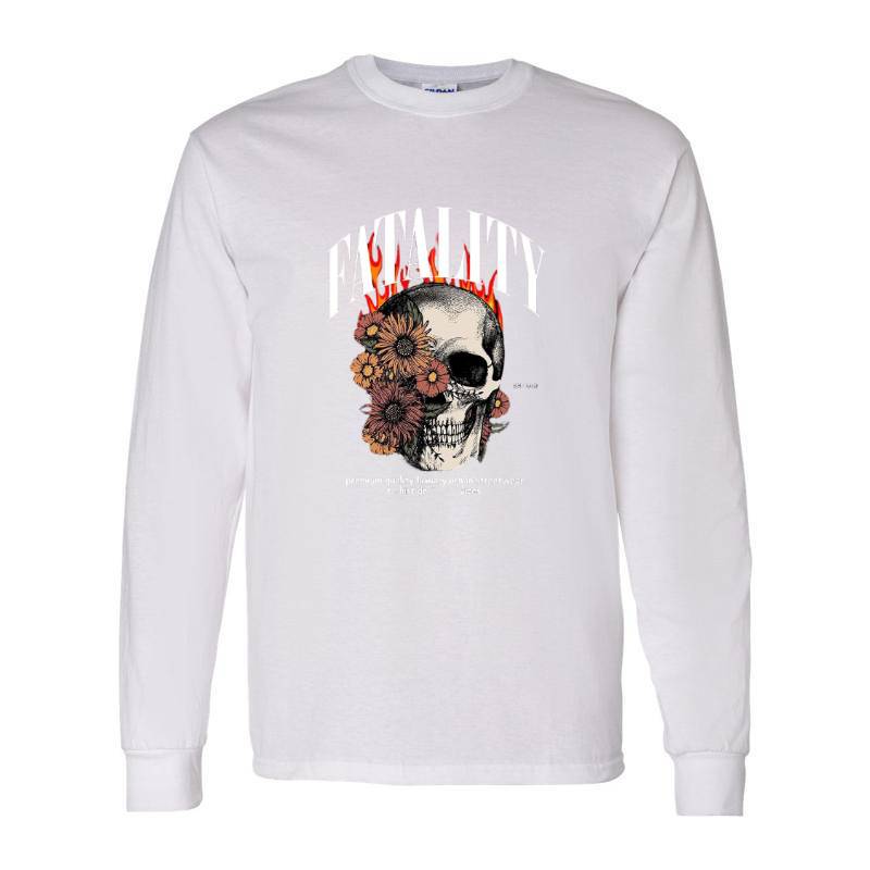 Fatality Skull Long Sleeve Shirt